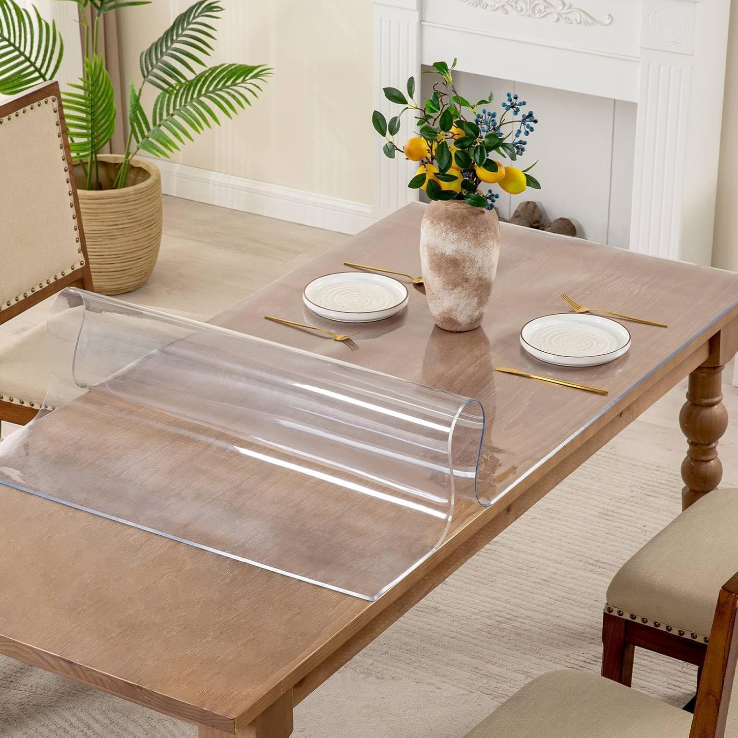 2mm Thick Clear Table Cover Protector