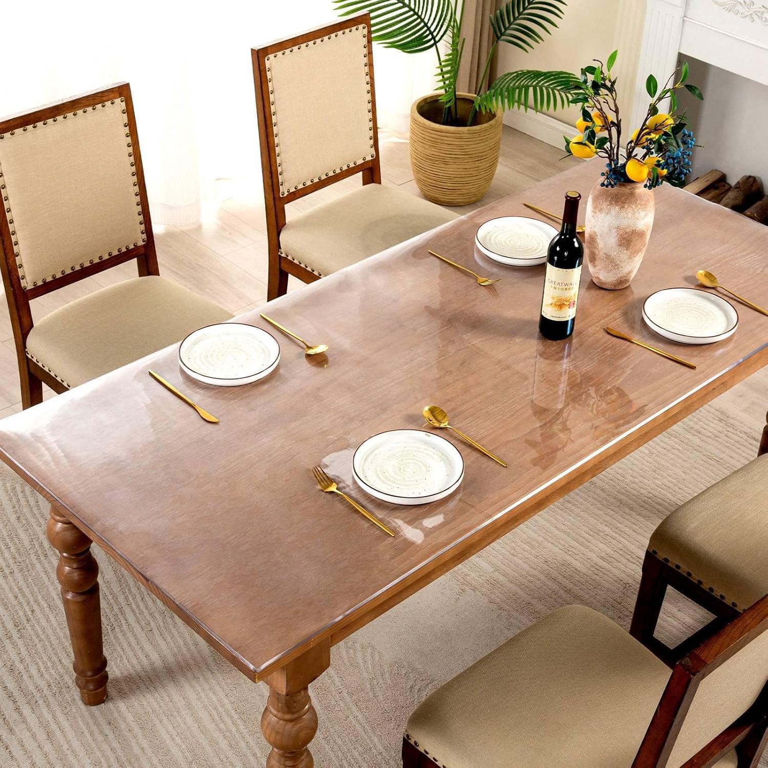 2mm Thick Clear Table Cover Protector