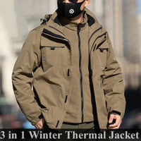 Winter Windproof Warm Mens Jacket